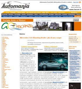 Advertising Article on Automania
