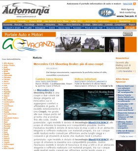Advertising Article on Automania